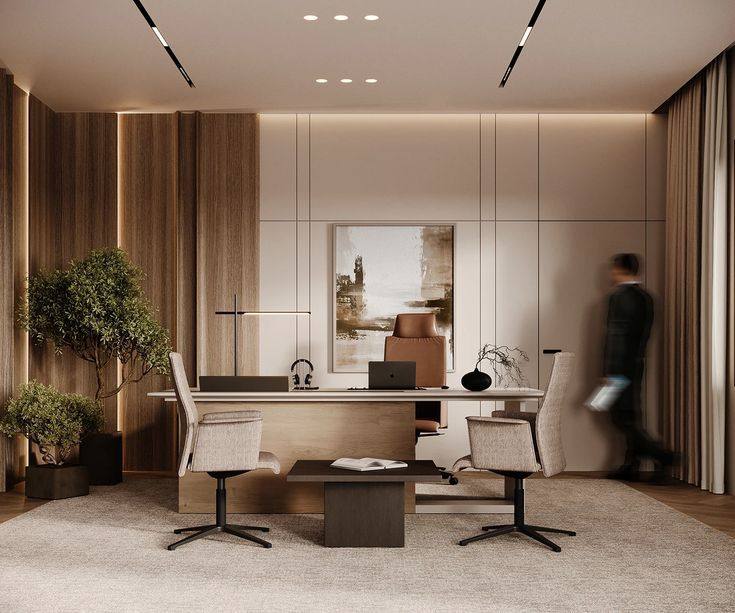 Office & Workspace Design by Wende Luxury Interior & Finishing